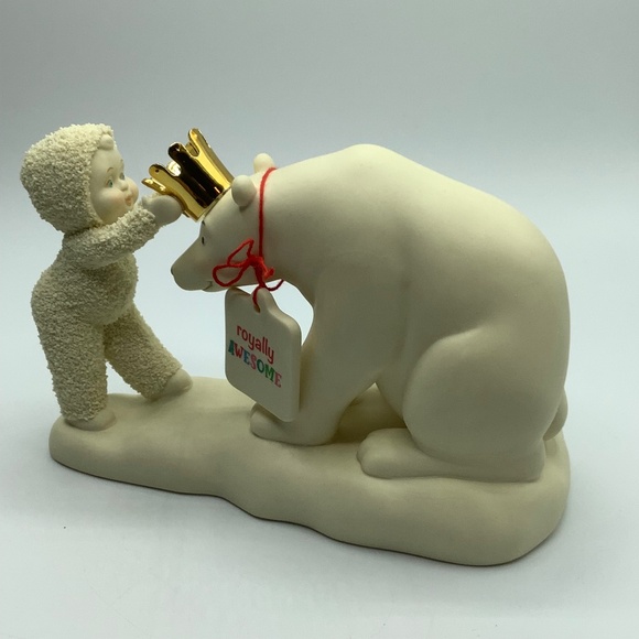 Dept. 56 Snowbabies Royally Awesome. Retired. - Picture 1 of 3